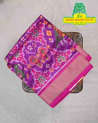 IKKAT PURE SILK HANDLOOM SAREE