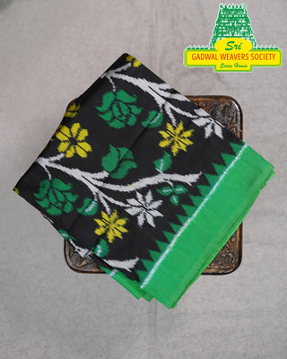 IKKAT PURE SILK HANDLOOM SAREE