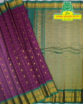 GADWAL PURE COTTON SILK (SICO) SAREES