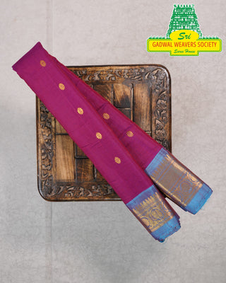 GADWAL PURE COTTON SILK (SICO) SAREES