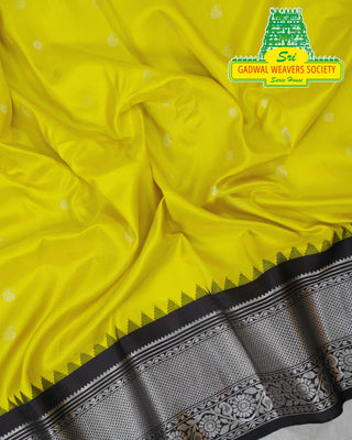 GADWAL PURE SILK HANDLOOM SAREE WITH BORDER