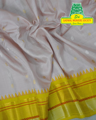 GADWAL PURE SILK HANDLOOM SAREE WITH BORDER