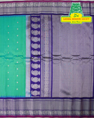 GADWAL PURE SILK HANDLOOM SAREE WITH BORDER