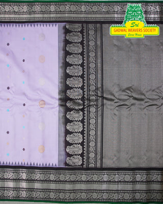 GADWAL PURE SILK HANDLOOM SAREE WITH BORDER