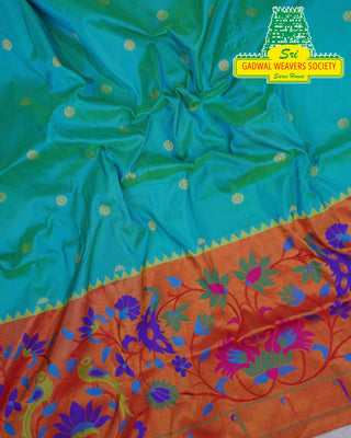 GADWAL PURE SILK PAITHANI SAREE