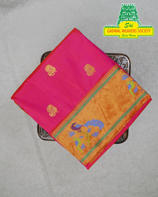 GADWAL PURE SILK PAITHANI SAREE