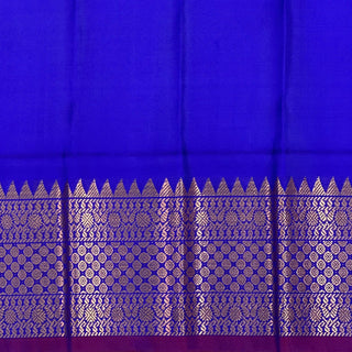 GADWAL PURE SILK HANDLOOM SAREE WITH KUTTU BORDER