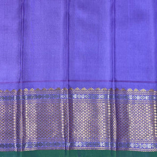 GADWAL PURE SILK HANDLOOM SAREE WITH KUTTU BORDER