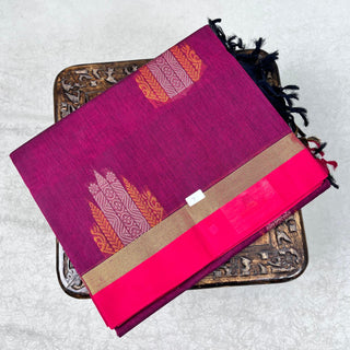 KANCHI COTTON HANDLOOM SAREE