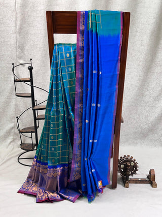 HANDLOOM GADWAL PURE SILK LEHENGA