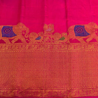 HANDLOOM GADWAL PURE SILK LEHENGA