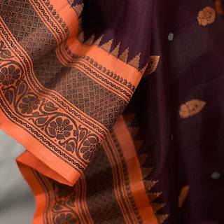 GADWAL PURE SILK HANDLOOM SAREE WITH BORDER