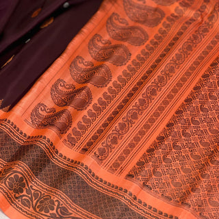 GADWAL PURE SILK HANDLOOM SAREE WITH BORDER