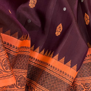 GADWAL PURE SILK HANDLOOM SAREE WITH BORDER