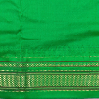 Narayanpet Pure Silk Saree with temple border