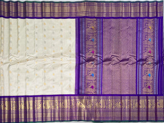 EXCLUSIVE GADWAL PURE SILK HANDLOOM SAREE