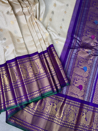 EXCLUSIVE GADWAL PURE SILK HANDLOOM SAREE