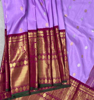 EXCLUSIVE GADWAL PURE SILK HANDLOOM SAREE