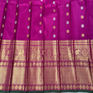 EXCLUSIVE GADWAL PURE SILK HANDLOOM SAREE