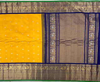 EXCLUSIVE GADWAL PURE SILK HANDLOOM SAREE