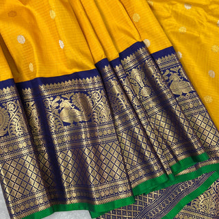 EXCLUSIVE GADWAL PURE SILK HANDLOOM SAREE