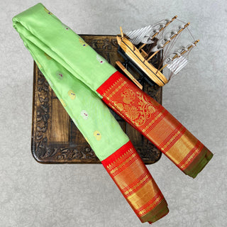 EXCLUSIVE GADWAL PURE SILK HANDLOOM SAREE