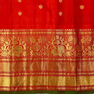 EXCLUSIVE GADWAL PURE SILK HANDLOOM SAREE