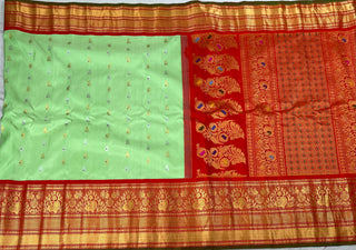 EXCLUSIVE GADWAL PURE SILK HANDLOOM SAREE