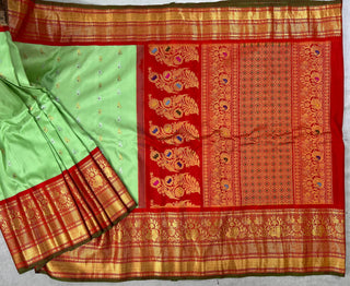 EXCLUSIVE GADWAL PURE SILK HANDLOOM SAREE