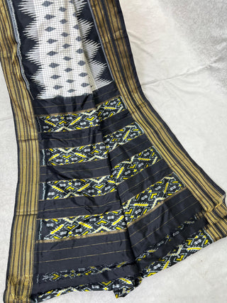 IKKAT PURE SILK HANDLOOM SAREE