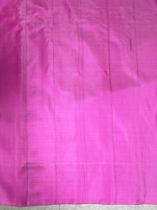 GADWAL PURE SILK HANDLOOM SAREE WITH GAP BORDER