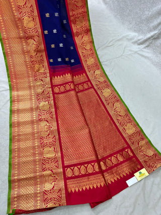EXCLUSIVE GADWAL PURE SILK HANDLOOM SAREE