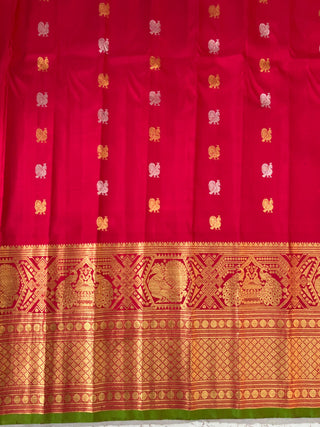EXCLUSIVE GADWAL PURE SILK HANDLOOM SAREE