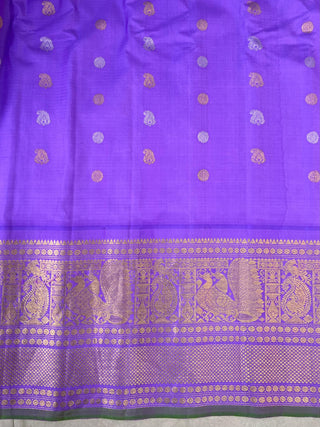 EXCLUSIVE GADWAL PURE SILK HANDLOOM SAREE