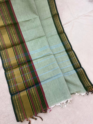 KANCHI COTTON HANDLOOM SAREE