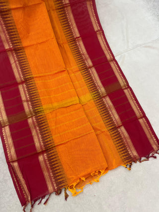 KANCHI COTTON HANDLOOM SAREE