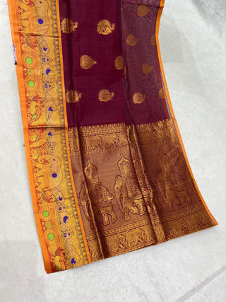 VENKATAGIRI COTTON HANDLOOM SAREE