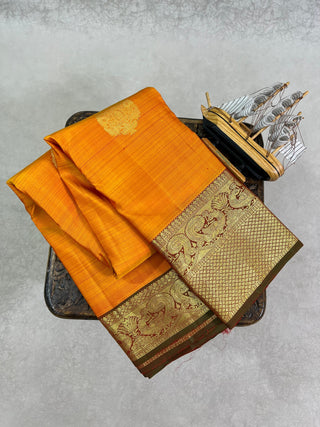 KANCHIPURAM PURE SILK BUTTA SAREE