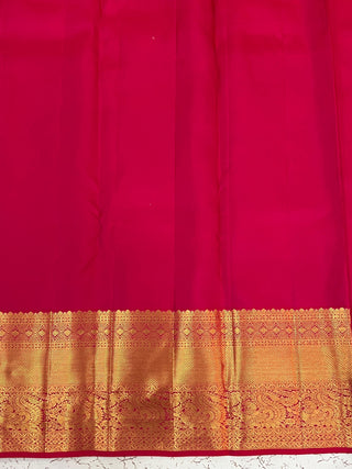 KANCHIPURAM PURE SILK THREAD TISSUE SAREE