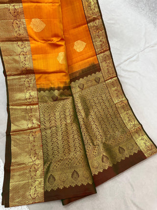 KANCHIPURAM PURE SILK BUTTA SAREE