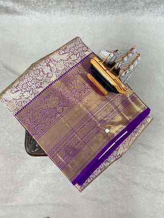 KANCHIPURAM PURE SILK TISSUE SAREE