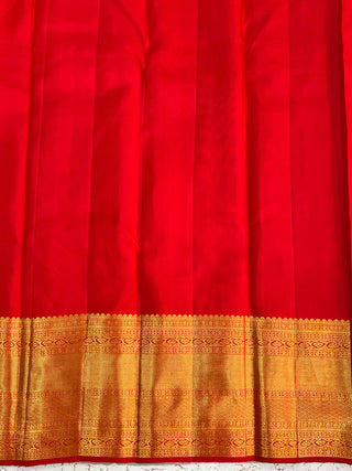 KANCHIPURAM PURE SILK THREAD TISSUE SAREE