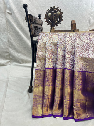 KANCHIPURAM PURE SILK TISSUE SAREE