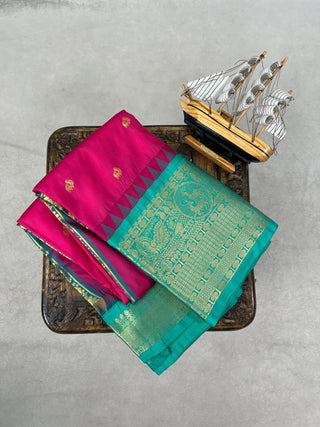 SEMI GADWAL SAREE