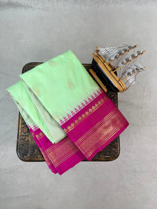 SEMI GADWAL SAREE
