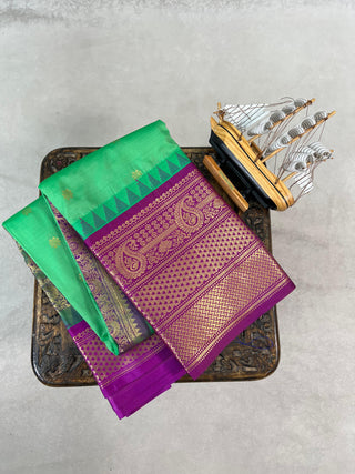 SEMI GADWAL SAREE