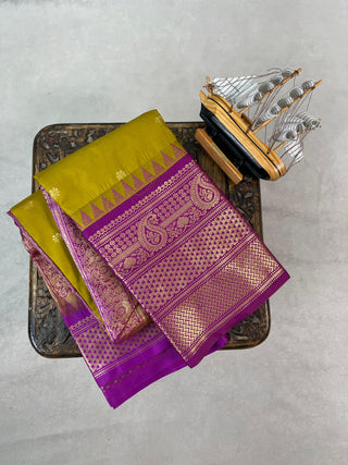 SEMI GADWAL SAREE