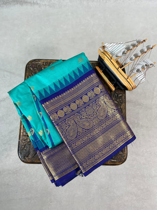 SEMI GADWAL SAREE