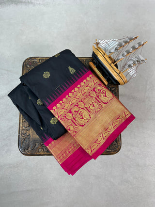 SEMI GADWAL SAREE