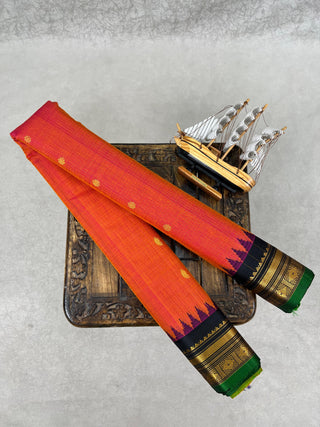 GADWAL PURE COTTON SILK (SICO) SAREE